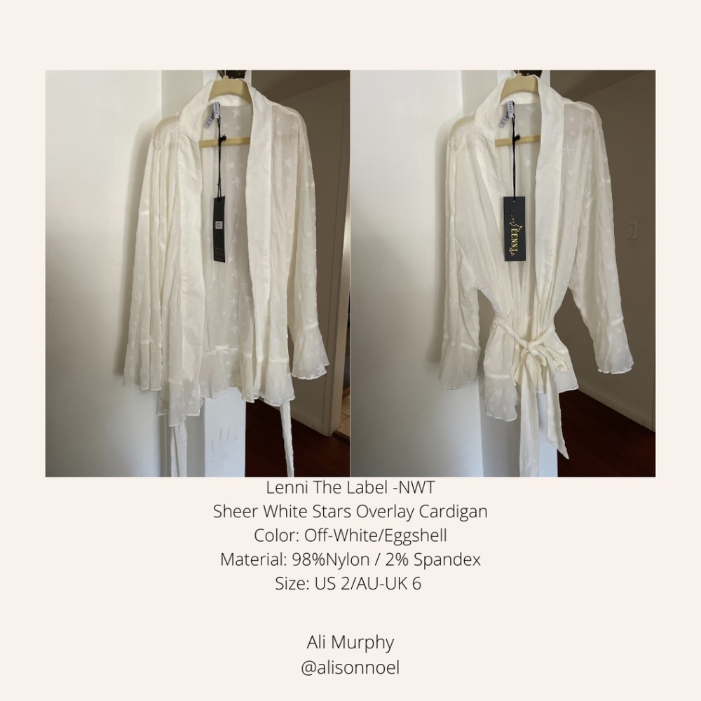 Lenni the Label Star Overlay Duster